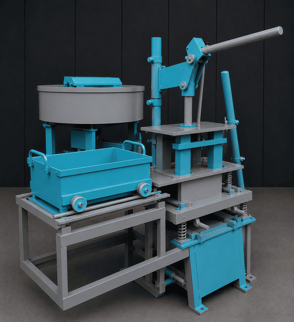 4 KVT Vibrating Hand Machine
